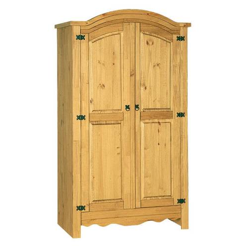 Corona Pine Wardrobe - Arched 297.103