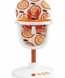 3Sixti Highchair - Orange Squash