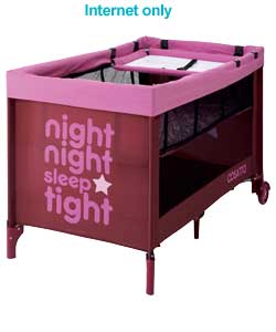 cosatto Bassinette Travel Cot - Night Night