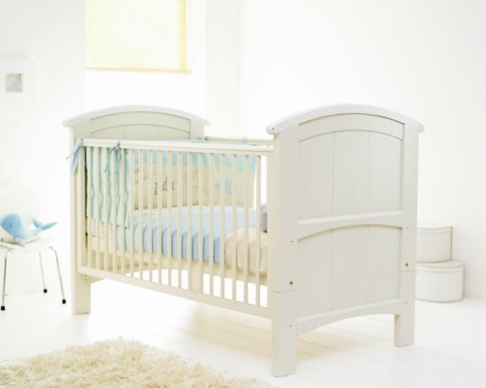 Cosatto Cream Hogarth Cot Bed with mattress