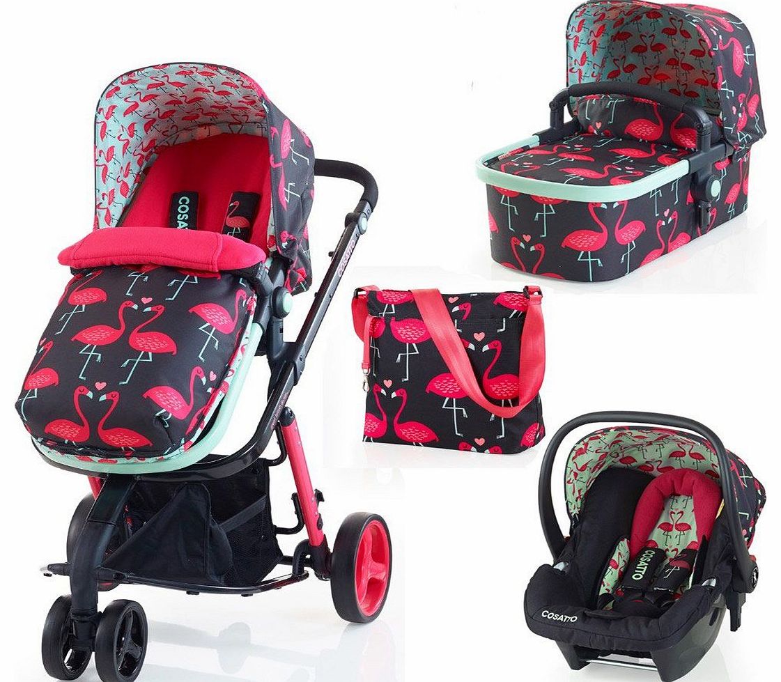 Cosatto Giggle 2 Travel System Flamingo Fling 2015