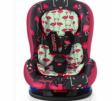 Cosatto Hootle Group 0 1 Car Seat - Flamingo Fling