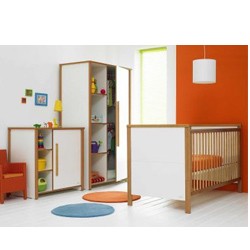 Cosatto Oki Doki Room Set. Cotbed  Dresser and Wardrobe.