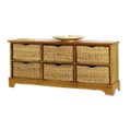 6 Drawer Farmhouse Chest -natural