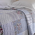 Cotswold Company Blue Patchwork Quilt - King 264x264 cm