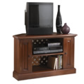 Mahogany Corner TV Cabinet