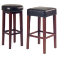 Smith Round Leather Stool