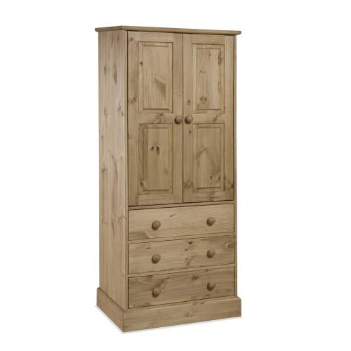 Cotswold 2 Door 3 Drawer Wardrobe