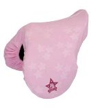 Cottage Craft Pony Star Fleece Saddle Cover Pink