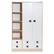 Cottonwood 2 4 Combi Robe, White