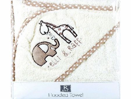 Country Club R Kids Ellie amp; Raff Hooded Bath Time Towel Brand New