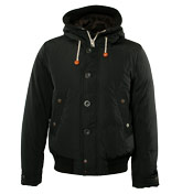 Black Hooded Jacket