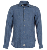 Blue Linen Shirt