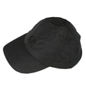 Dark Grey Stripe Baseball Cap