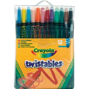 12 Twistable Crayons