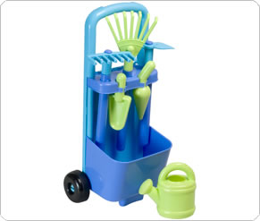 Crayola Rake and Hoe Trolley - Blue