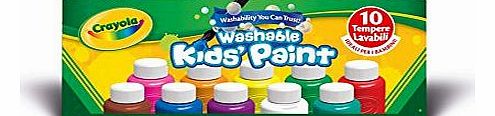 Crayola Washable Kids Paint (Set of 10)