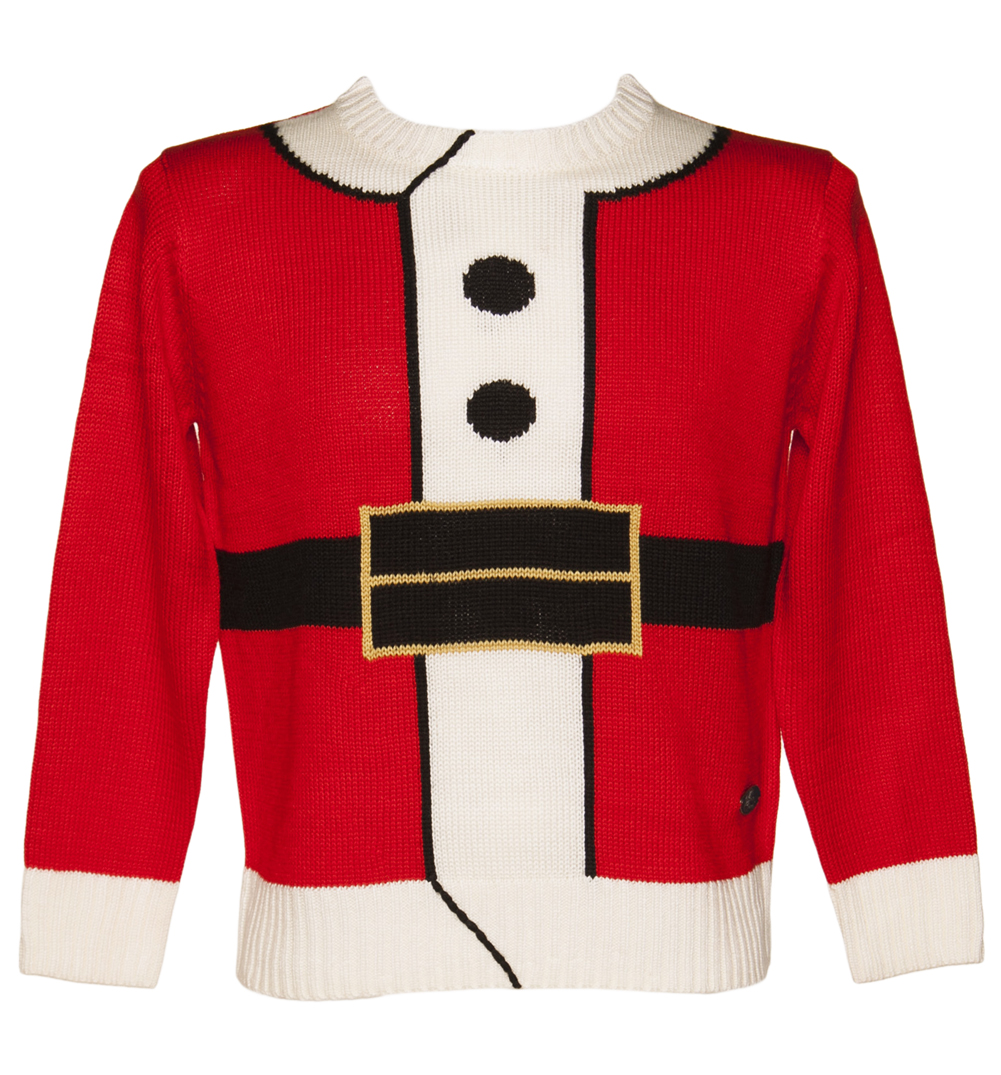 Unisex Santa Costume Christmas Jumper from Crazy