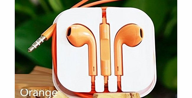 Earphones Headphones Remote Mic & Volume Controls Apple iPod iPad Air iPhone 5 iPhone 5s iPhone 5c iPhone 4g iPhone 4s iPhone 3g iPhone3gs iTouch 1 2 3 4 iPod Classic 120GB 160GB(2009)