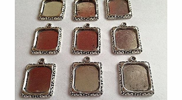 **Creative Beadcraft** 10 Picture Frame Charm Pendant 19 X 25 mm