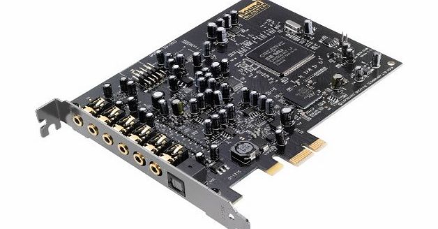 Creative Sound Blaster Audigy PCIe RX 7.1 Sound Card with High Performance Headphone Amp