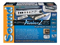 CREATIVE SOUNDCARD AUDIGY 2 ZS PLATINUM PRO