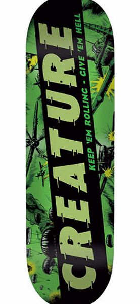 Creature Give Em Hell Skateboard Deck - 7.8 inch