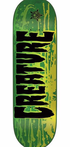 Creature Reverse Stain Skateboard Deck - 8 inch