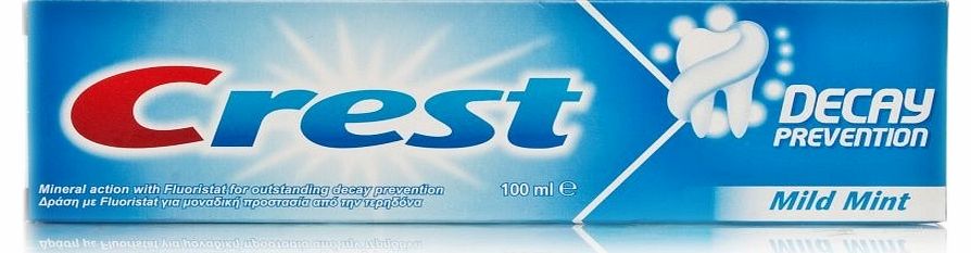 Crest Decay Prevention Toothpaste