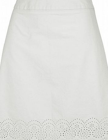 Crew Clothing Adriana Broderie Skirt