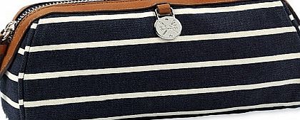 Crew Clothing Stripe Make-Up Bag