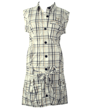 Check Shirt Dress