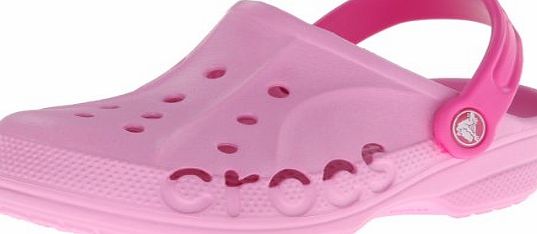 Crocs Baya, Unisex-Child Clogs, Carnation/Neon Magenta, 6/7 UK Child