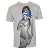 Snake Face T-Shirt (Heather Grey)