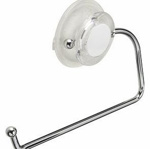 Press N Lock Toilet Roll Holder, Silver