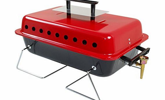 Crusader Table Top Gas BBQ Inc Lava Rock