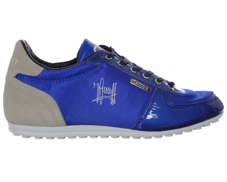 Cruyff Alano Flash Blue/Soft Grey Mesh Trainers