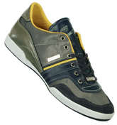 Cruyff Sideflag Silver Grey, Blue and Yellow