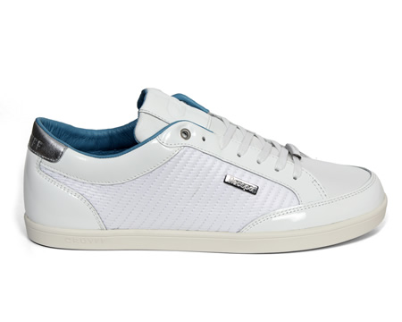 Pelota White Leather Trainers