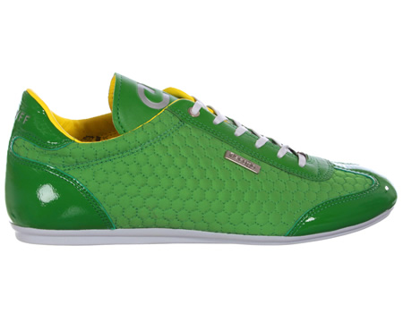 Cruyff Recopa Classic Sport Green Nylon Trainers