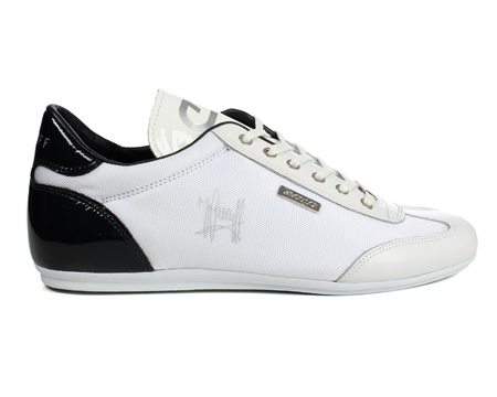 Cruyff Recopa Classic White/Navy Mesh Trainers