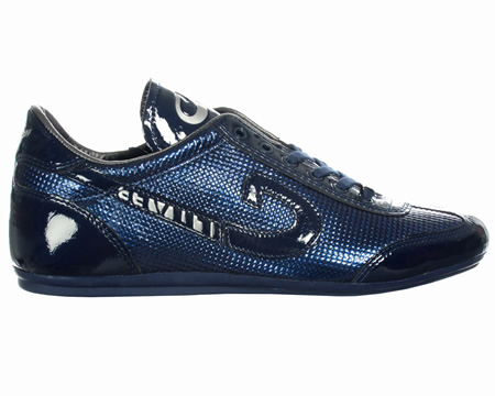 Cruyff Vanenburg Blue Patterned Patent Leather