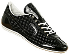 Cruyff Vanenburg Classic Black Perforated Suede