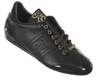 Vanenburg Grande 65 Black Leather Trainers