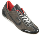 Cruyff Vanenburg Grey/Blue Perforated Suede