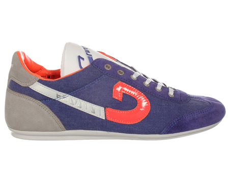 Cruyff Vanenburg Kobalt Blue/Orange Canvas