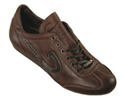 Cruyff Vanenburg Tobacco/Brown Leather Trainers