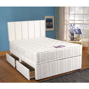 Duo Posture 4FT 6` Divan Bed