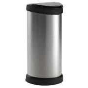 Deco One Touch Bin Silver