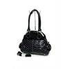 Curvety ARCH TOP HANDBAG IN BLACK